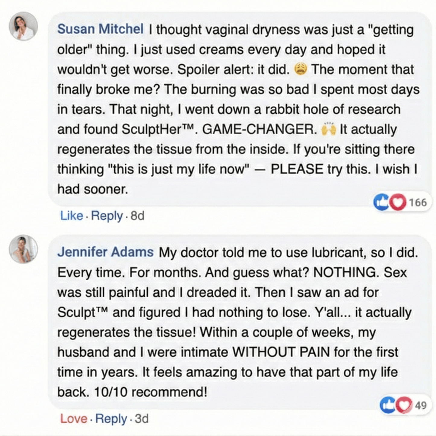 User review screenshot style testimonial for Intimacy Wand experience